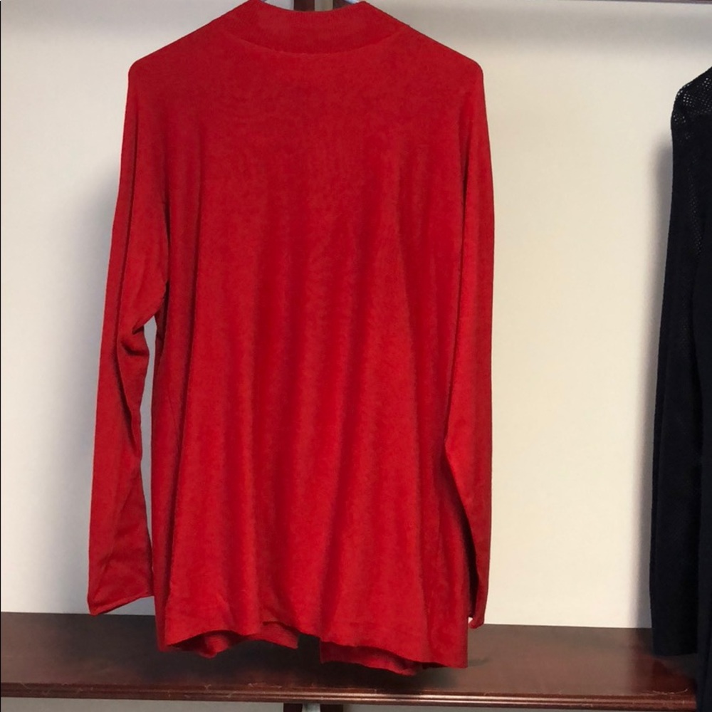 Split back funnel neck sweater from The Limited🍂